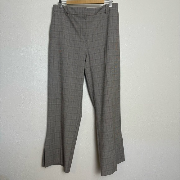 Rachel Zoe Pants - Rachel Zoe Plaid Straight Leg Work Pants